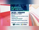 Cambira realiza plantão de vacinação neste sábado (26)