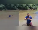 Repórter pisa no corpo de menina desaparecida durante reportagem; veja