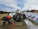 Vídeo mostra queda de avião que deixou dois mortos em SP, veja