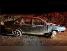 Carro é abandonado após acidente entre Jardim Alegre e Lunardelli