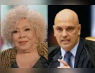 Alcione comenta sobre crush no ministro Alexandre de Moraes