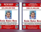EUA oferecem US$ 25 milhões por informações sobre Nicolás Maduro