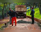 Pista de caminhada do Parque dos Pássaros passa por reforma