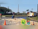 Pista escorregadia na PR-218 mobiliza bombeiros e PM em Arapongas