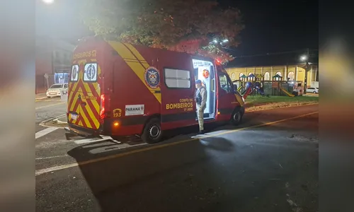 Motociclista de 22 anos fica ferida em acidente em Apucarana