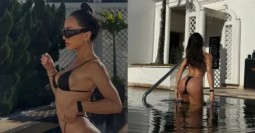 A apresentadora compartilhou com seus seguidores nas redes sociais registros de um dia de descanso no icônico hotel Copacabana Palace