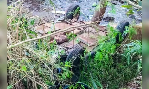 Idoso desaparecido é achado morto dentro de carro em córrego no PR