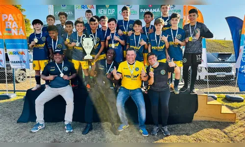 Arapongas conquista ouro na New Cup de Futebol Categorias de Base