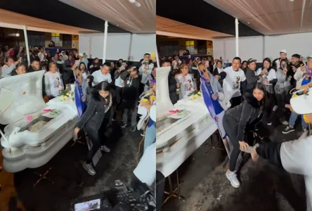 A despedida inusitada dividiu opiniões e se espalhou por diversas plataformas digitais.