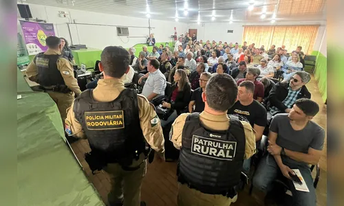 Forças de segurança e produtores rurais do discutem integração no PR