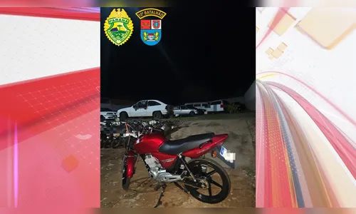 Motocicleta com escapamento irregular é apreendida em Bom Sucesso