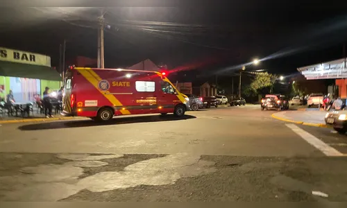 Jovem fica ferida ao cair de moto no Jardim Trabalhista em Apucarana