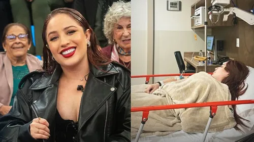 A noiva dela, compartilhou uma foto da cantora no hospital