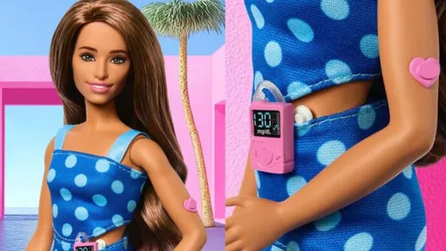 A nova Barbie foi projetada em parceria com a Breakthrough T1D, uma ONG que trabalha na pesquisa e avanços dos tratamentos da doença.