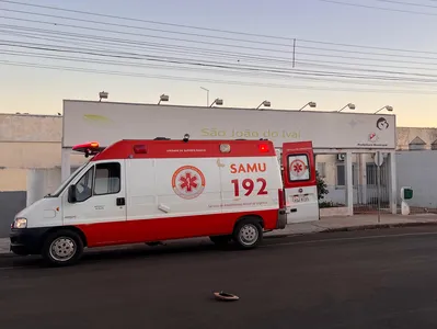 A ocorrência aconteceu na Avenida Itaipu por volta das 10 horas