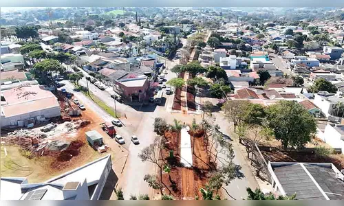 Ivaiporã inicia 3ª fase do Centro Novo na Av. Souza Naves