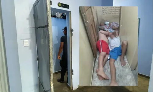 A vítima relata ter sido obrigada a ingerir álcool antes das violações, inclusive durante o resguardo pós-parto