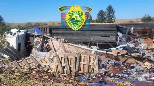 Acidente foi na rodovia PR-537, em Florestópolis, no Norte do Paraná.