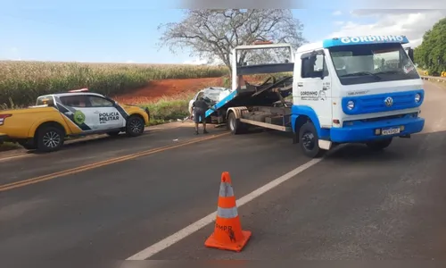 Vítimas de trágico acidente na PR-323 eram pai, mãe e filha de 14 anos