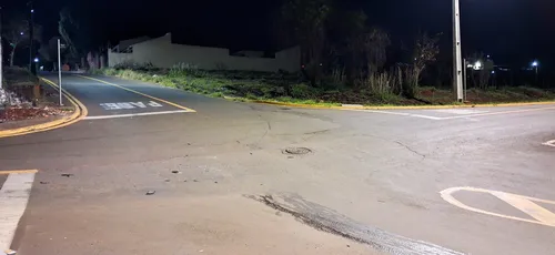 Acidente ocorreu no cruzamento das ruas São Salvador e Rafael Sorpile, no Jardim Marissol
