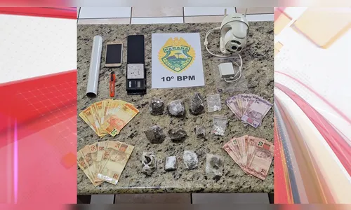 Jovem é preso com drogas escondidas atrás de chaminé em Apucarana