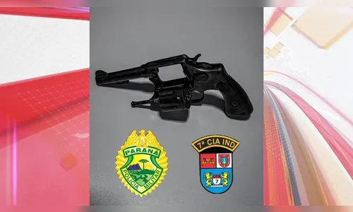 Adolescentes são flagrados com revólver pela polícia em Arapongas