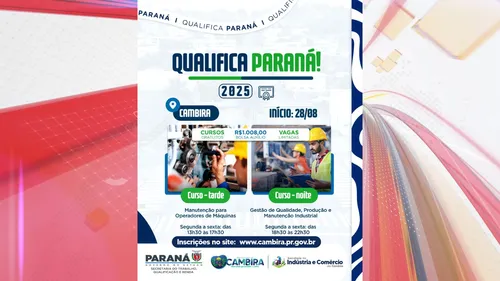 As vagas são limitadas