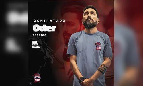 Apucarana Futsal anuncia Oder Jefferson como novo treinador do time