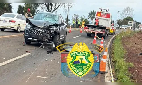 Colisão frontal com carro mata motociclista na PR-445, em Londrina