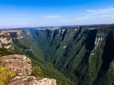Cânion Fortaleza, em Cambará do Sul
