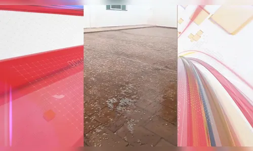 Chuva de granizo assusta moradores em Grandes Rios e Ivaiporã; veja