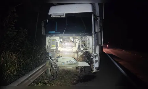 Motorista morre em batida frontal na BR-376 em Ortigueira