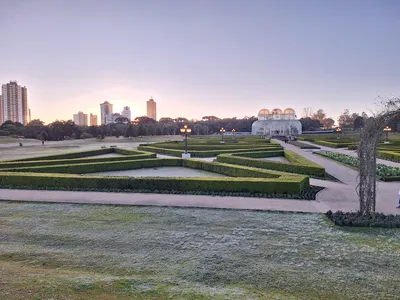 Curitiba amanheceu bem gelada