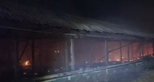Curto-circuito nos equipamentos teria iniciado o incêndio