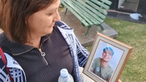 Dona Claurenice Padilha, mãe de Alison