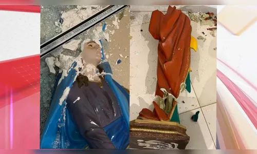 Homem destrói imagens sacras em igreja de Loanda e é preso pela PM
