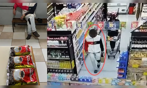 Rapaz é preso furtando café em supermercado de Apucarana