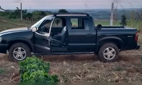 Família procura por caminhonete furtada no Distrito do Pirapó