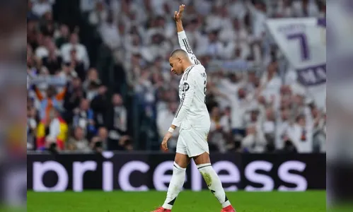 Florentino Pérez visita treino e Real conta com Mbappé contra a Juve