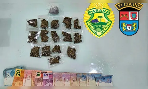 Adolescente é apreendido suspeito de tráfico de drogas em Arapongas