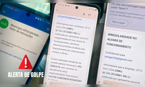 Criminosos tentam dar golpe em moradores e empresários de Apucarana