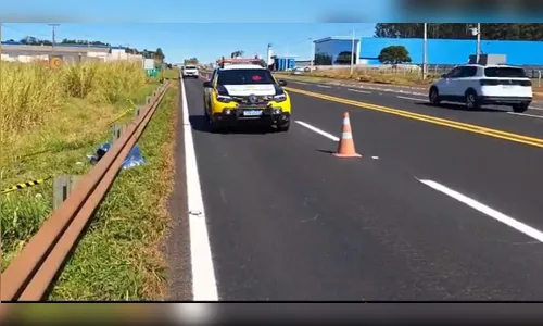 Homem morre atropelado na PR-444 em Arapongas