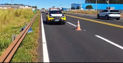 Homem morre atropelado na PR-444 em Arapongas