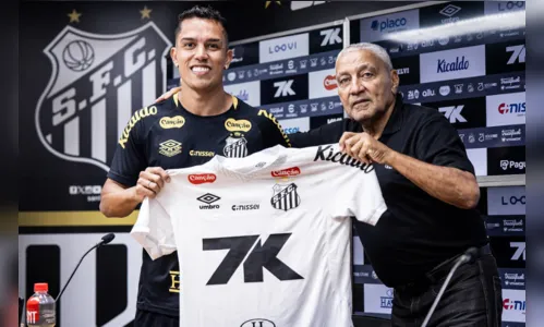 Igor Vinícius é apresentado no Santos e fala em “retomar história”