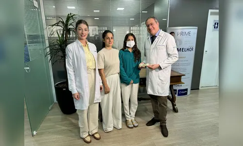 Cirurgia 3D restaura o rosto de criança vítima de atropelamento no PR