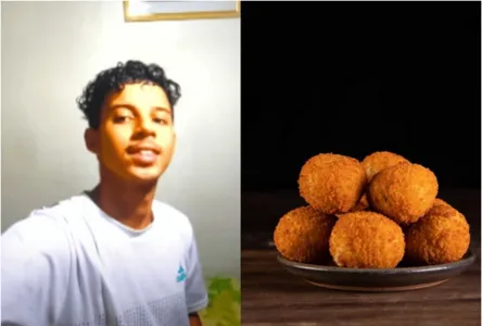Lucas ficou quase dez dias internado depois de comer um bolinho de mandioca envenenado.