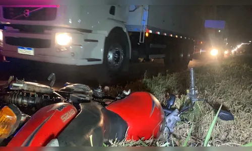Motociclista quebra perna e perde dedos do pé em acidente na BR-369