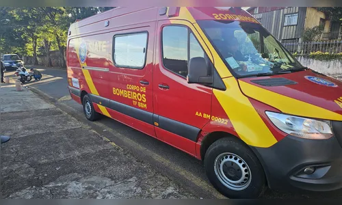 Motociclista fica ferido em acidente em Apucarana