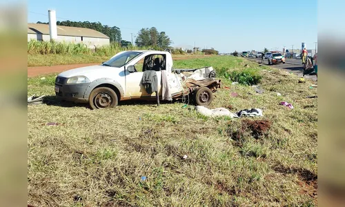 Motorista fica ferido após acidente entre Arapongas e Sabáudia