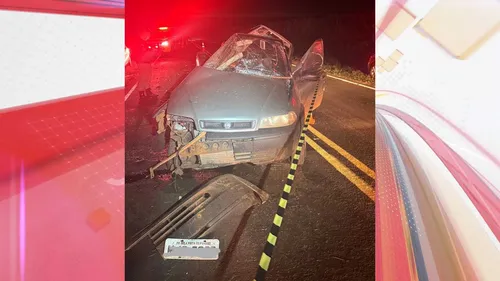 Motorista de 67 anos morreu no local do acidente